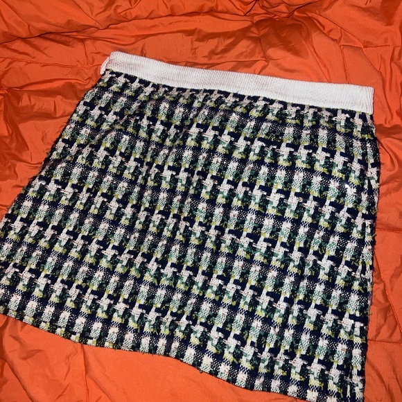 Kate Spade Green Multi-Color Skirt - Picture 2 of 8